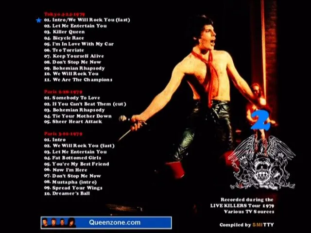 [DVD欧美演唱会][皇后乐队 Queen – Live Killers 1979 [2008] 4xDVD5][DVD ISO][16GB][百度网盘]