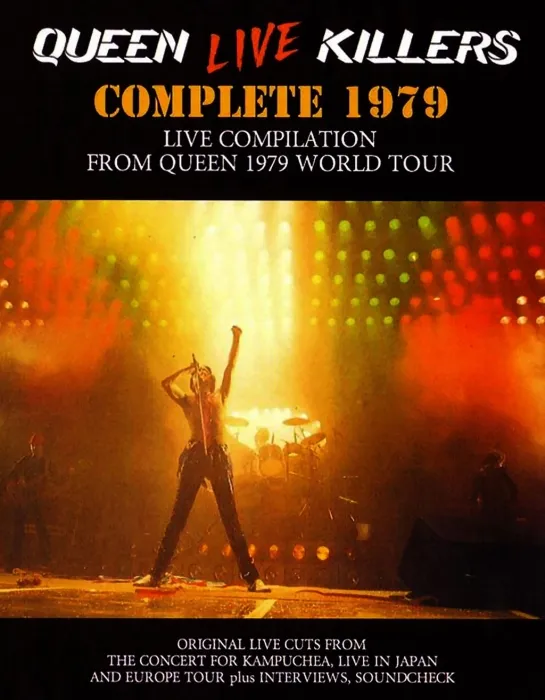 [DVD欧美演唱会][皇后乐队 Queen – Live Killers 1979 [2008] 4xDVD5][DVD ISO][16GB][百度网盘]
