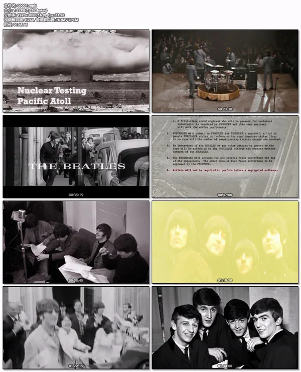 [BD欧美演唱会][一周八天的岁月：披头时代 The Beatles – Eight Days a Week – The Touring Years 2016][BDMV 2BD][54.3GB][百度网盘]
