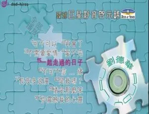 刘德华环球巨星影音启示录 DVD 音乐专辑碟 3.0G 百度网盘资源