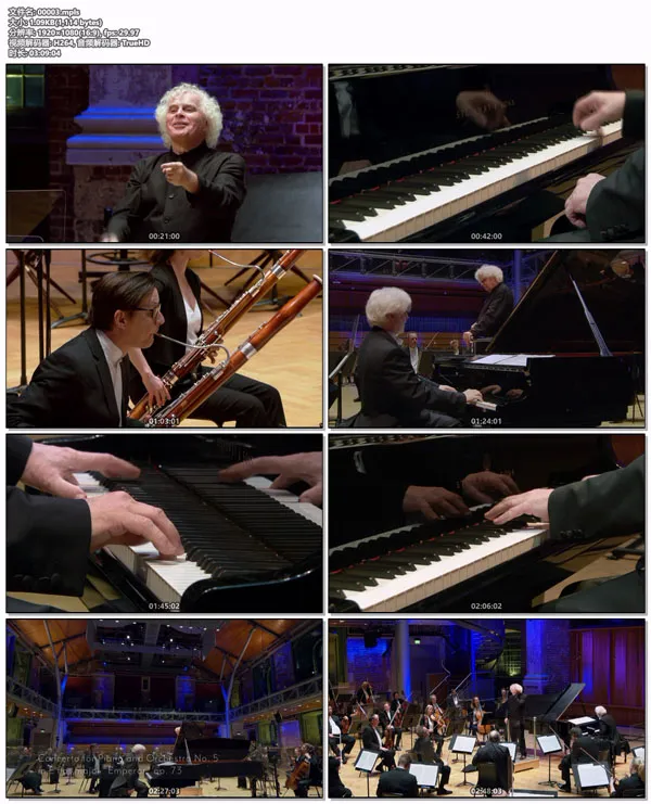[BD欧美演唱会][Beethoven – Piano Concertos BRV – Zimerman, LSO, Rattle – 2021][BDMV][44.4GB][百度网盘]