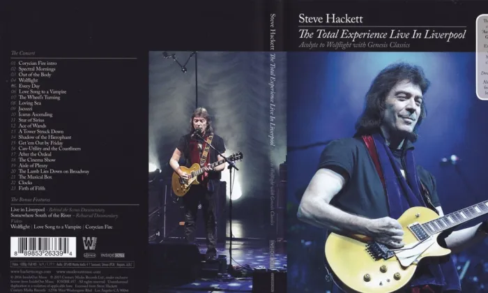 [BD欧美演唱会][Steve Hackett – The Total Experience – Live in Liverpool BD 2016][BDMV 44.8G][百度网盘]
