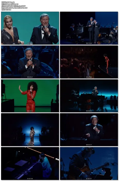 [BD欧美演唱会][托尼·本内特 与 Lady Gaga 2014 现场演唱 Tony Bennett&Lady Gaga Cheek To Cheek Live 2014][ISO 22.1G][百度网盘]