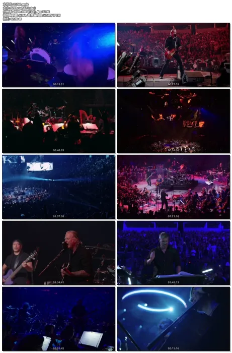 [BD欧美演唱会]Metallica & San Francisco Symphony – S&M2 2019 1080p USA Blu-Ray[BDMV][43G][百度网盘]