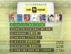 滚石天王天后情歌典藏 DVD 音乐专辑 6.84G 网盘资源（KTV 适用）