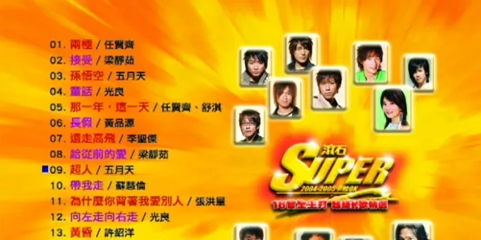 [DVD音乐专辑碟][群星 – 滚石 SUPER][KTV][DVDISO][3.6G][百度网盘]