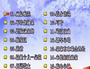 山地情歌泳装版（花仙子）碟3 DVD音乐专辑 3.26GB KTV资源 百度网盘下载