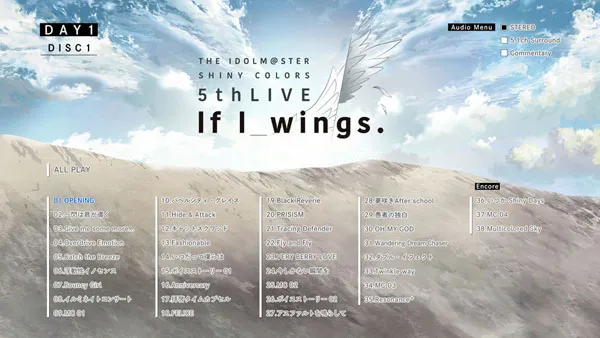 [BD日本演唱会][THE IDOLM@STER SHINY COLORS 5thLIVE If I wings 2023][BDMV 5BD][131GB][百度网盘]