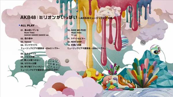 [BD日本演唱会][Million ga Ippai AKB48 Music Video Collection Special Box Full 6 Bluray 2013][BDMV 6BD][173GB][百度网盘]