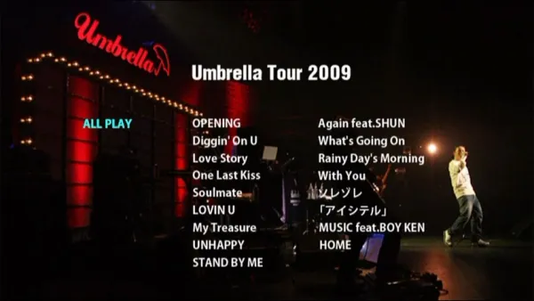 [DVD日本演唱会][清水翔太 – Umbrella Tour 2009][DVD ISO][6.03GB][百度网盘]