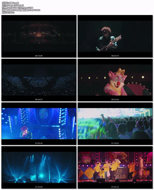 [BD日本演唱会][SEKAI NO OWARI – Du Gara Di Du 2022][BDISO][37.6GB][百度网盘]