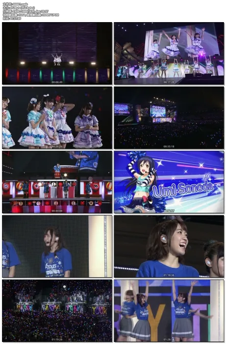 [BD日本演唱会][Aqours 2nd Live Tour Happy Party Train 2017][BDMV 六碟][177G][百度网盘]