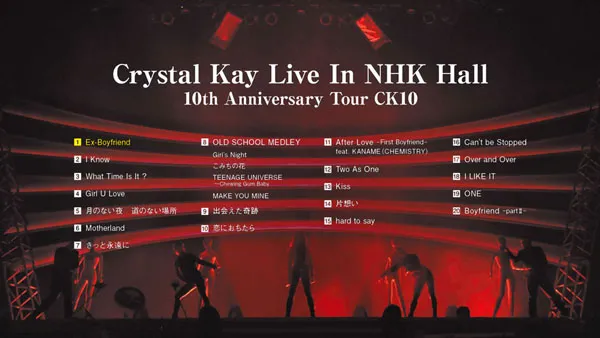 [BD日本演唱会][Crystal Kay Live in NHK Hall 10th Anniversary Tour CK10 2010][BDMV][41.3GB][百度网盘]