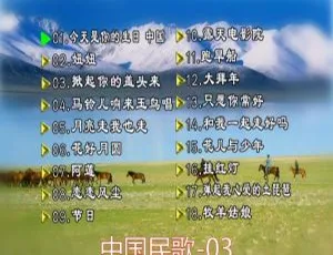 《群星中国民歌花仙子版碟3：KTV必备DVD音乐专辑 4.25G 百度网盘资源》