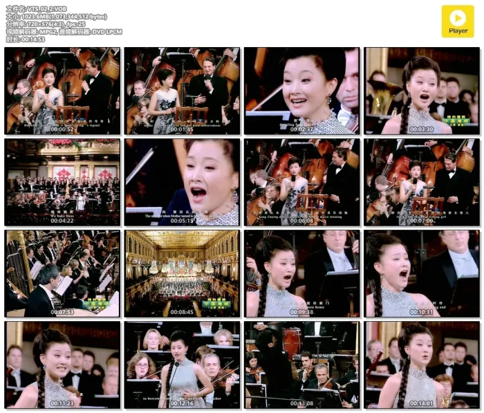 [DVD欧美演唱会][宋祖英 – 维也纳金色大厅独唱音乐会][2DVD-ISO][5.93G+1.74G][百度网盘]