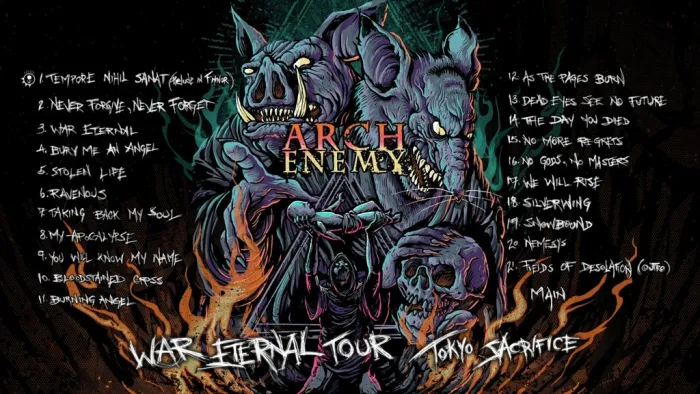 [BD欧美演唱会]Arch Enemy – War Eternal Tour：Tokyo Sacrifice 1080i Blu-ray[BDMV][20.1G][百度网盘]