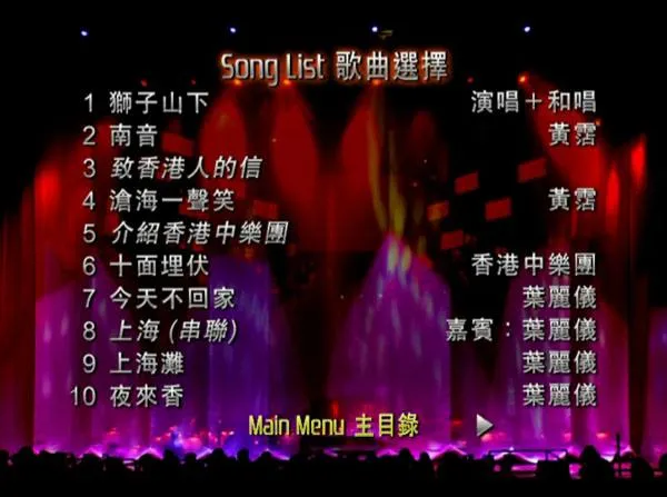 [DVD香港演唱会][黄霑 狮子山下2003演唱会][DVD ISO][6.4GB][百度网盘]