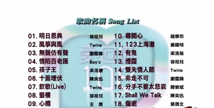 [DVD音乐专辑碟][英皇群星 – 爱·回忆 Disc 4][双角度][ISO][7.65GB][百度网盘]