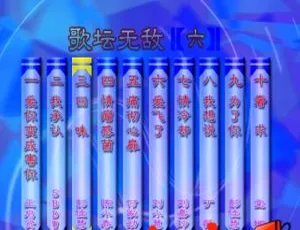 群星《歌坛无敌06》KTV必备DVD音乐专辑碟 3.66G 百度网盘资源