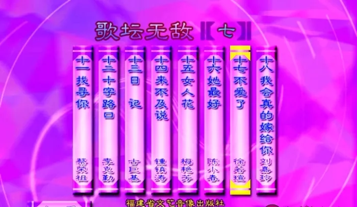 [DVD音乐专辑碟][群星 – 歌坛无敌07][KTV][ISO][3.56G][百度网盘]