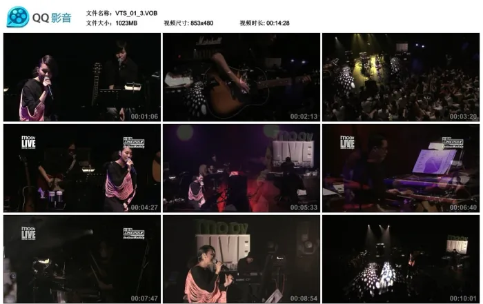 [DVD香港演唱会][谢安琪 – Moov Live 2011你们的幸福][DVDISO][3.6G][百度网盘]