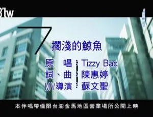 2018 内地国语 TIZZY BAC《搁浅的鲸鱼》MV 138MB 百度网盘资源
