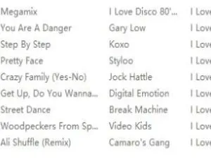 必下！群星《I Love Disco 80s Number 1》3CD 百度云盘资源-小文资源网