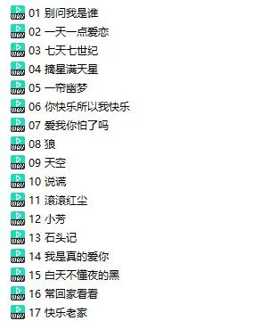老情歌系列《别问我是谁》无损WAV歌曲3CD[百度云网盘下载][1.83GB]