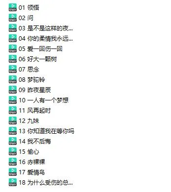 老情歌系列《别问我是谁》无损WAV歌曲3CD[百度云网盘下载][1.83GB]