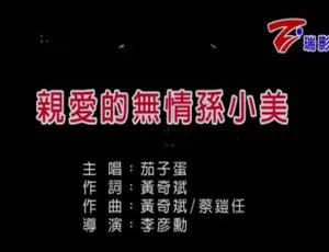 2017内地国语MV：茄子蛋《亲爱的无情孙小美》174MB百度网盘资源-小文资源网