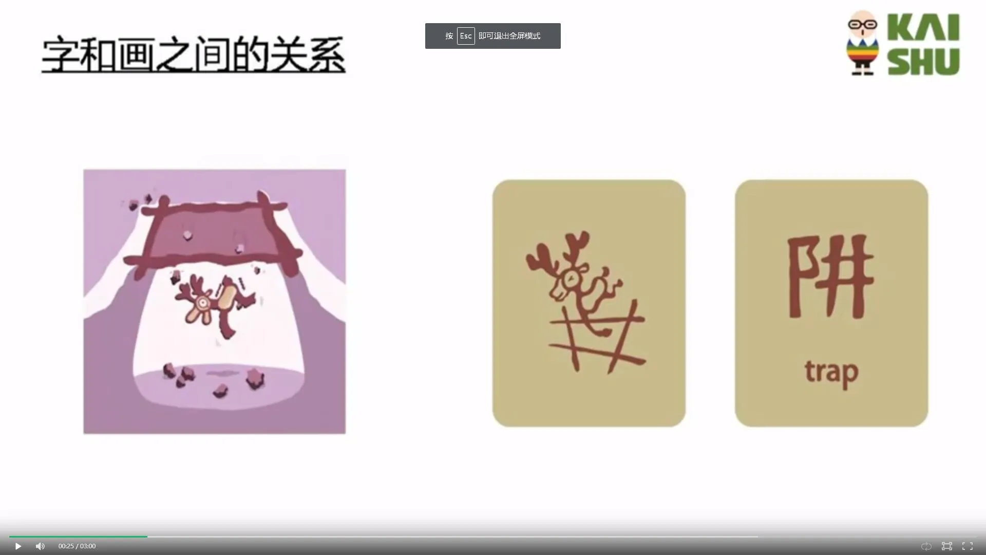 精品课程《小象汉字：汉字的美丽启蒙课》全24集 国语版 高清/AVI/5.52G 百度云网盘下载