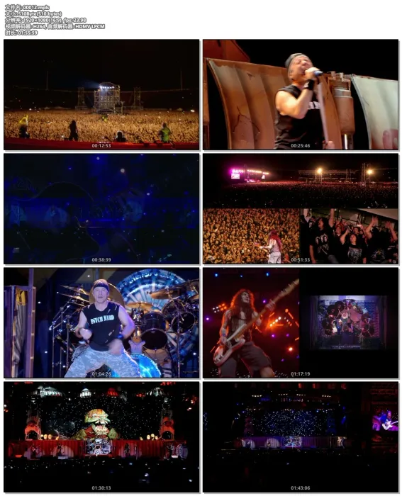[BD欧美演唱会]铁娘子乐队 Iron Maiden – En Vivo! 2012 1080p Blu-ray AVC DTS-HD MA 5.1[BDMV][46.1G][百度网盘]