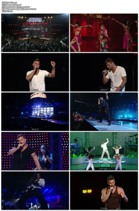[欧美演唱会][Ricky Martin Live Black ＆ White Tour 2007 Blu-Ray AVC 1080i LPCM5.1 LPCM2.0 DD5.1][ISO][29.4G][百度网盘]