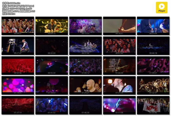 [BD欧美演唱会]酷玩乐队 2017年 满脑梦·圣保罗演唱会 Coldplay A Head Full of Dreams Live In Sao Paulo[BDMV][13.7G][百度网盘]