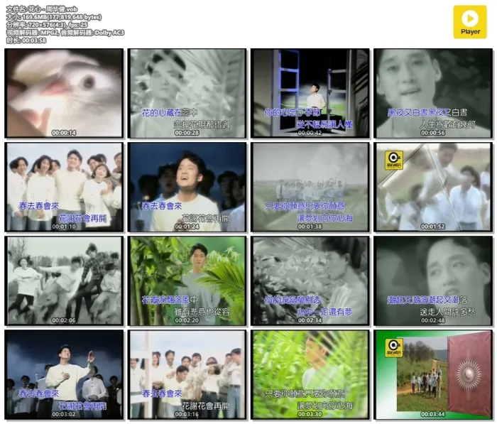 [DVD音乐专辑碟][周华健 – 滚石原装MTV卡拉OK系列29][KTV][ISO][3.4G][百度网盘]