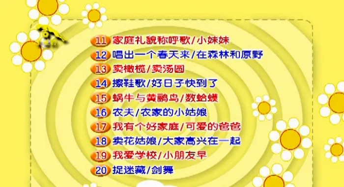 [DVD音乐专辑碟][四千金 – 儿童乐园2][KTV][DVD-ISO][3.54G][百度网盘]