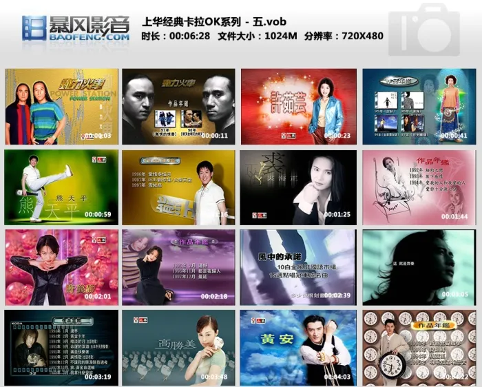 [DVD音乐专辑碟][群星 – 上华经典精彩卡拉OK系列05][DVDISO][4.18G][百度网盘]