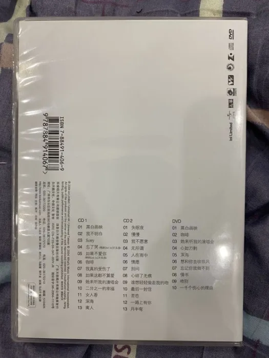 [DVD音乐专辑碟][自购 张学友 2004黑与白 新歌 +精选特别加赠DVD][DVD ISO][2.53G][百度网盘]