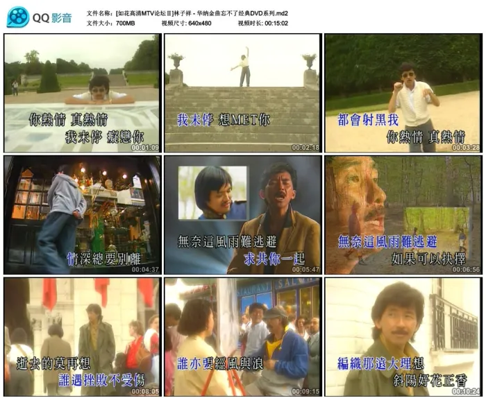 [DVD音乐专辑碟][林子祥 – 华纳金曲忘不了经典DVD系列][KTV][DVD-ISO][4.15G][百度网盘]