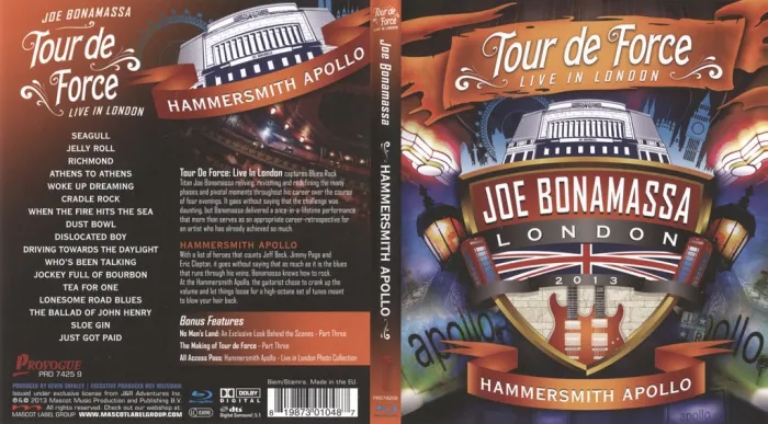 [BD欧美演唱会]Joe Bonamassa Tour de Force Live in London Complete 2013 Blu-ray 1080p AVC DTS-HD 5.1[4BD][ISO][153G][百度网盘]