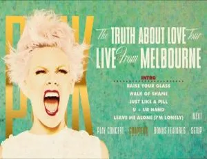 Pink 2013墨尔本现场演唱会：The Truth About Love Tour 2013，41.6G高清资源（百度网盘）-小文资源网