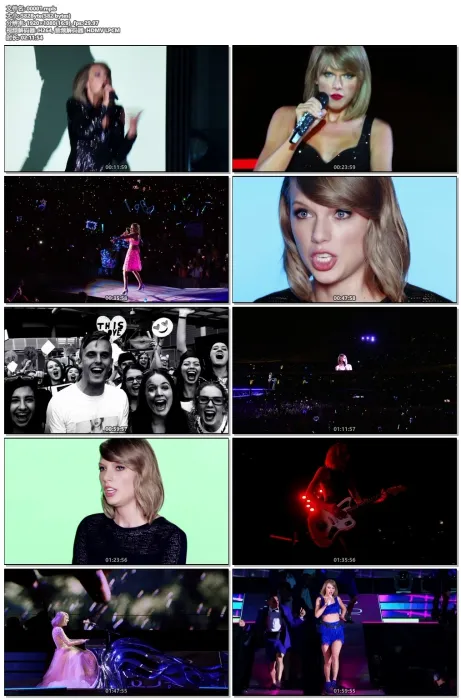 [BD欧美演唱会]泰勒·斯威夫特1989演唱会悉尼站 Taylor Swift：1989 World Tour Live[BDMV][22.9G][百度网盘]