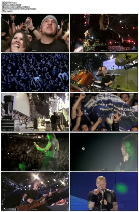 [BD欧美演唱会][Metallica Orgullo Pasion y Gloria 2009][BDMV 37.7G][百度网盘]