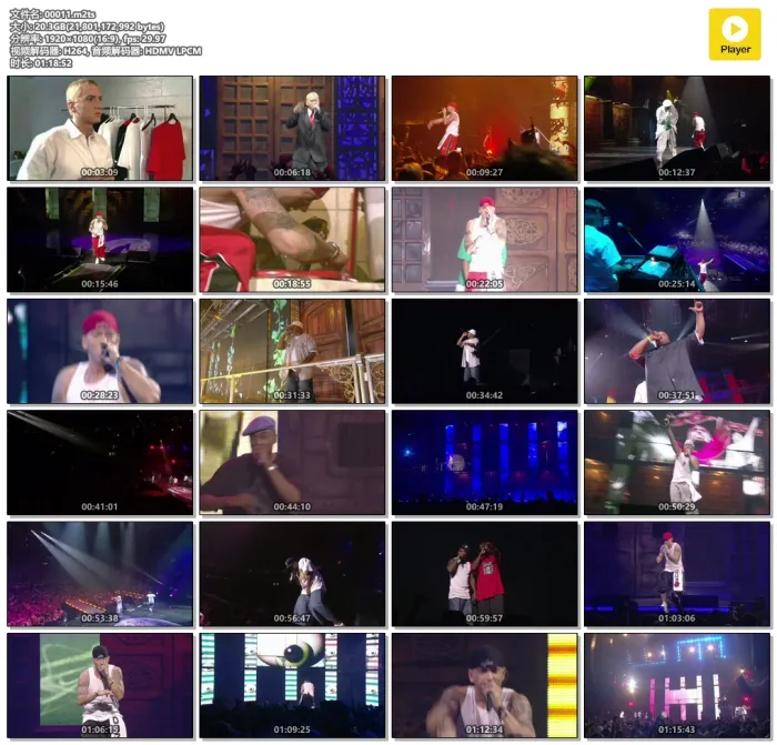 [BD欧美演唱会][阿姆：纽约之歌演唱会 Eminem Live From New York City 2005][ISO 21.19G][百度网盘]