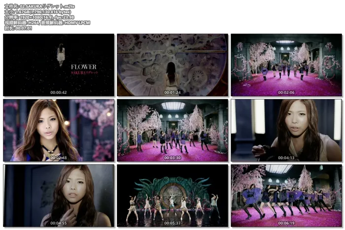 [BD日本演唱会][E-girls Flower PV][M2TS][32.2G][百度网盘]