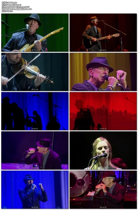 [BD欧美演唱会]莱昂纳德·科恩 2013都柏林演唱会 Leonard Cohen Live in Dublin 2013[BDMV][44.84G][百度网盘]