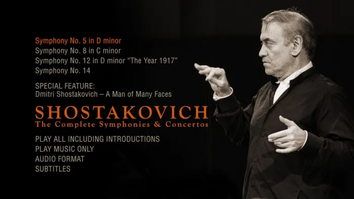 [BD欧美演唱会]肖斯塔科维奇-交响曲和协奏曲全集 Shostakovich Complete Symphonies & Concertos Mariinsky Orchestra, Valery Gergiev 2015[BDMV 4碟][170.58G][百度网盘]