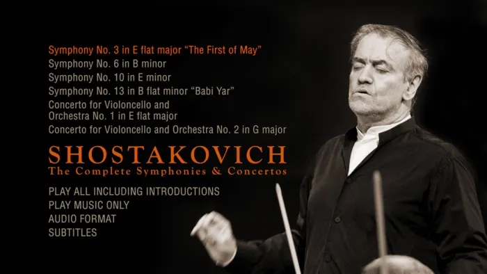[BD欧美演唱会]肖斯塔科维奇-交响曲和协奏曲全集 Shostakovich Complete Symphonies & Concertos Mariinsky Orchestra, Valery Gergiev 2015[BDMV 4碟][170.58G][百度网盘]