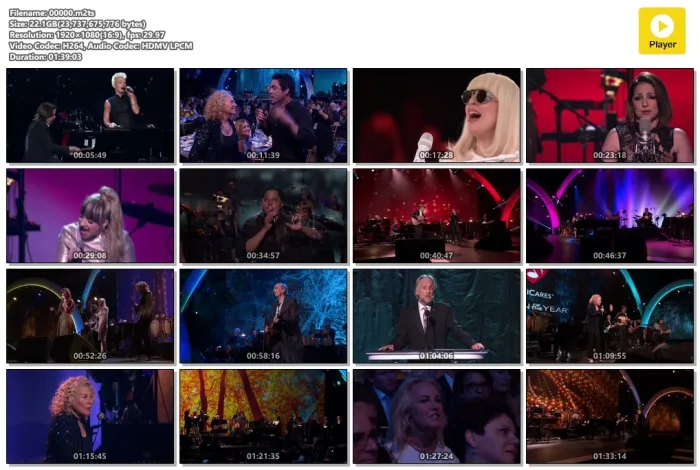 [BD欧美演唱会]向卡洛金致敬演唱会. A MusiCares Tribute to Carole King 2015[BDMV][22.2G][百度网盘]