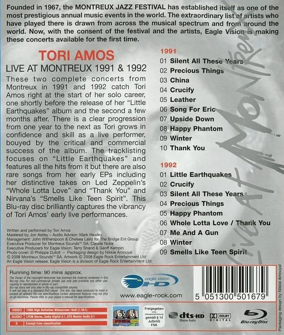[BD欧美演唱会]多莉.艾莫丝1991瑞士蒙特勒现场演会 Tori Amos Live at Montreux 1991：1992[BDMV][20.78GB][百度网盘]